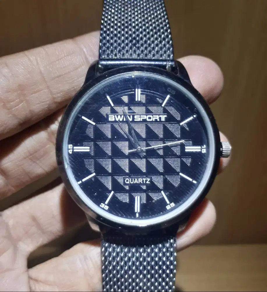 Jam Tangan Quartz Twin Sport Waterproof Fungsi Baik & Normal
