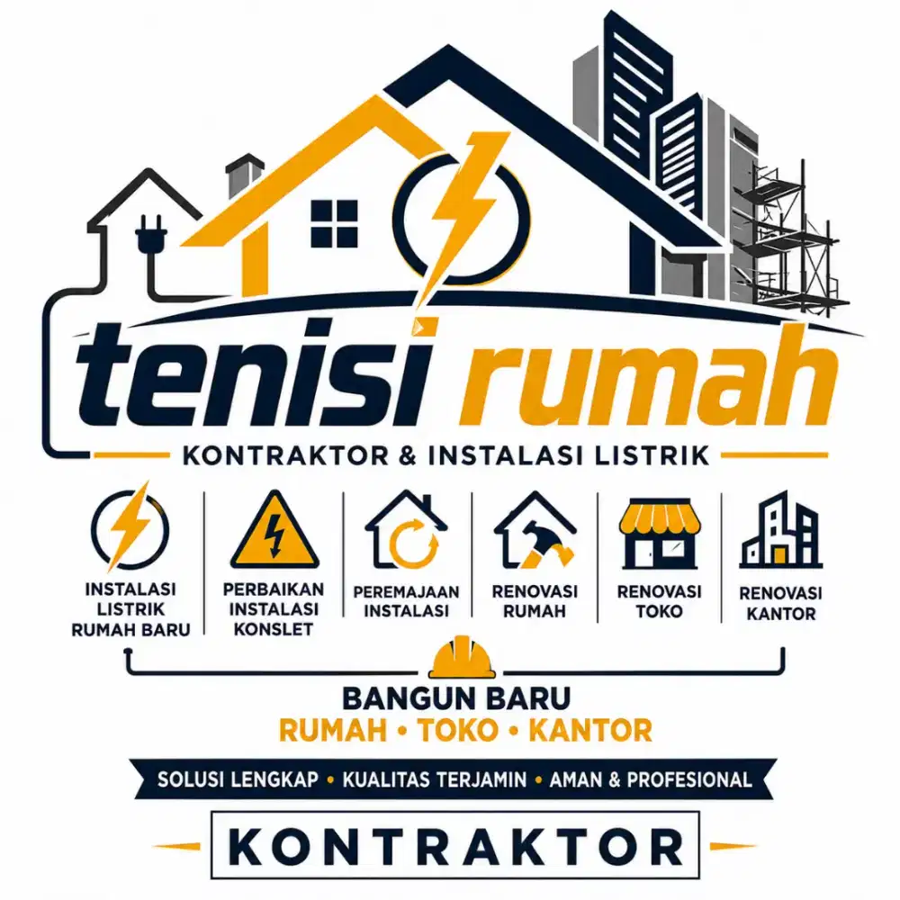 TENISI RUMAH – Jasa Kontraktor dan Instalasi Listrik Bandung