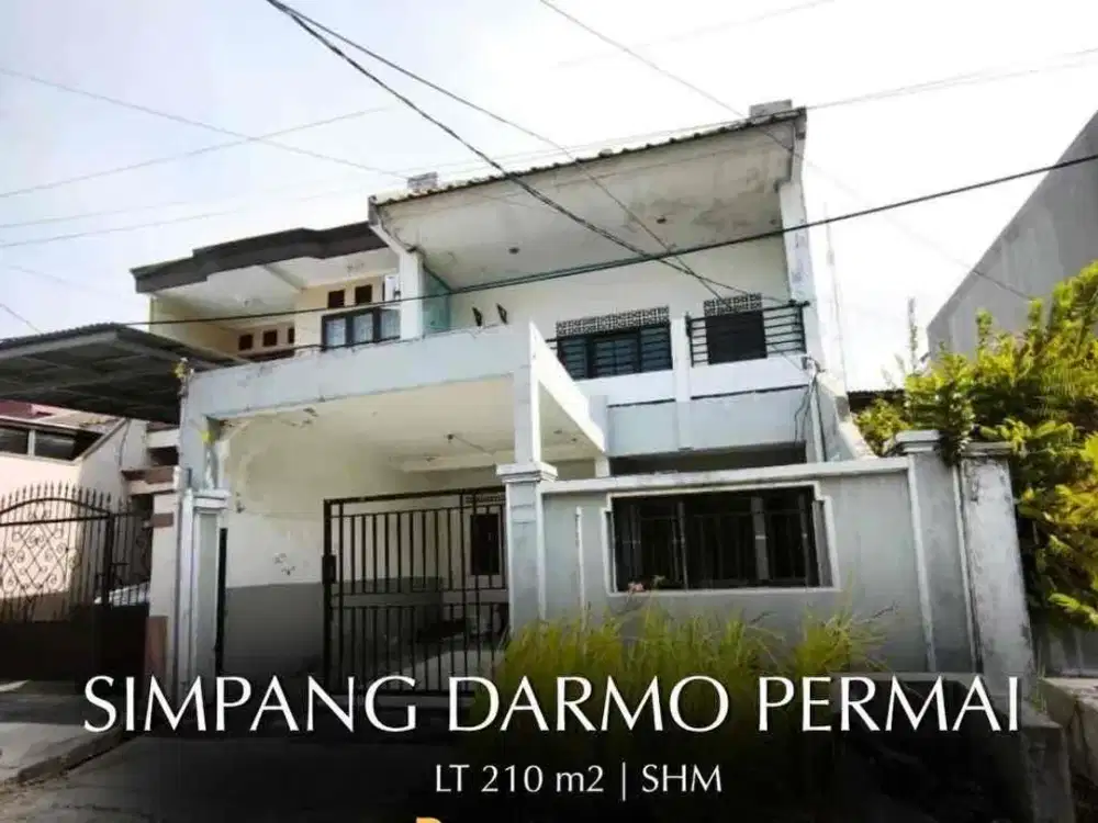 MURAH ‼Jual rumah hitung tanah simpang darmo permai 9,5 juta-an masih nego