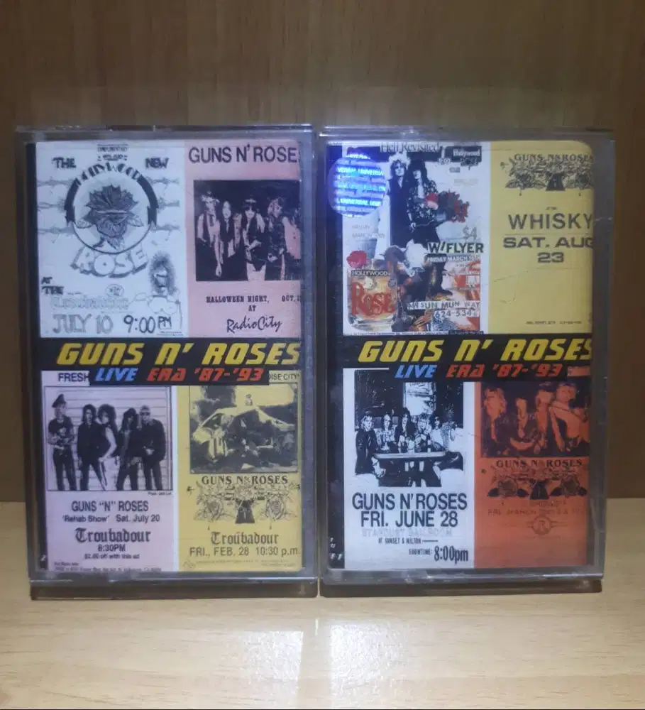 Kaset Pita GNR Live Era 87 - 93