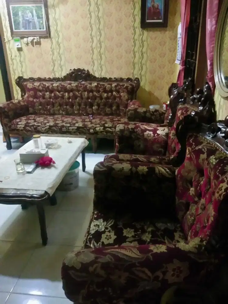 Sofa / kursi klasik jati