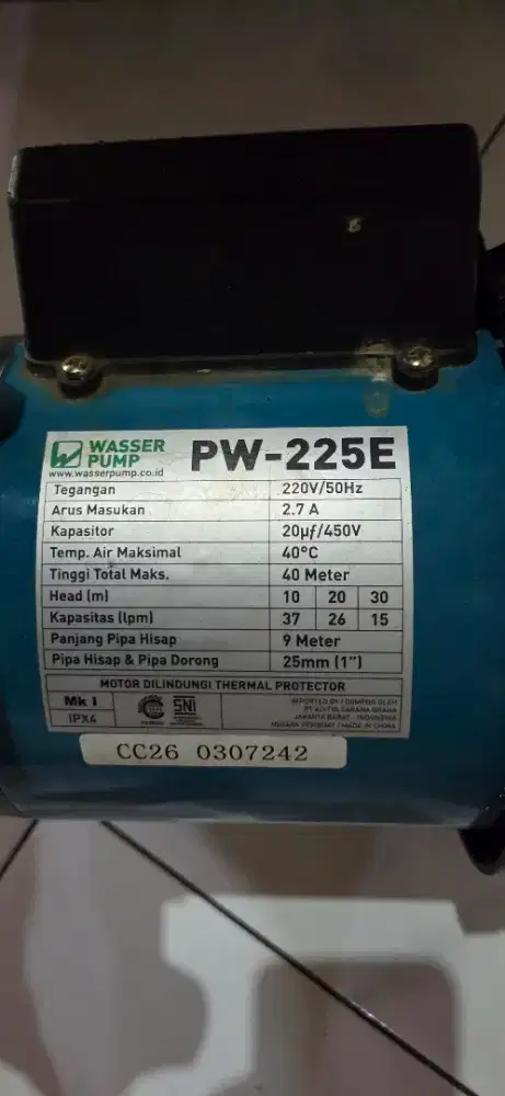 Mesin pompa air