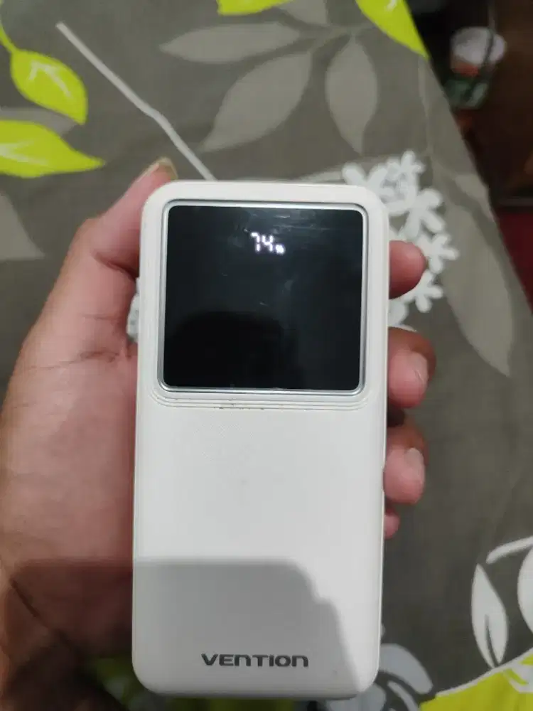 Powerbank vention 20.000 mah dipakai cuma 2x