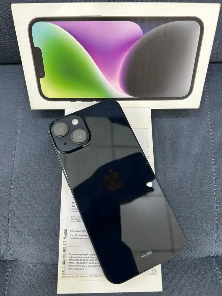 IPhone 14 , Midnight , 128GB IBox