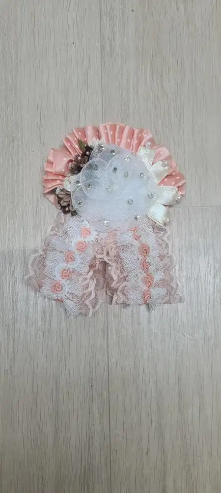 Bros renda peach premium handmade limited edition
