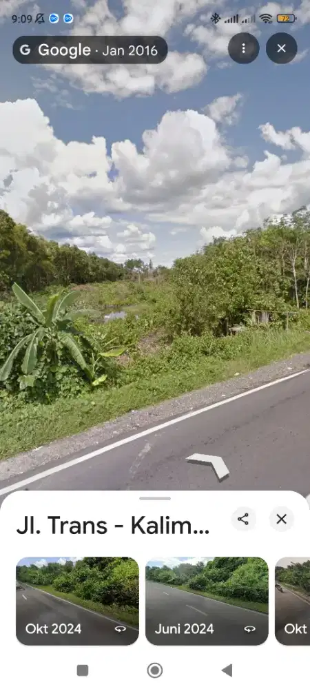 DI JUAL CEPAT TANAH SAMPING JALAN TRANS KALIMANTAN