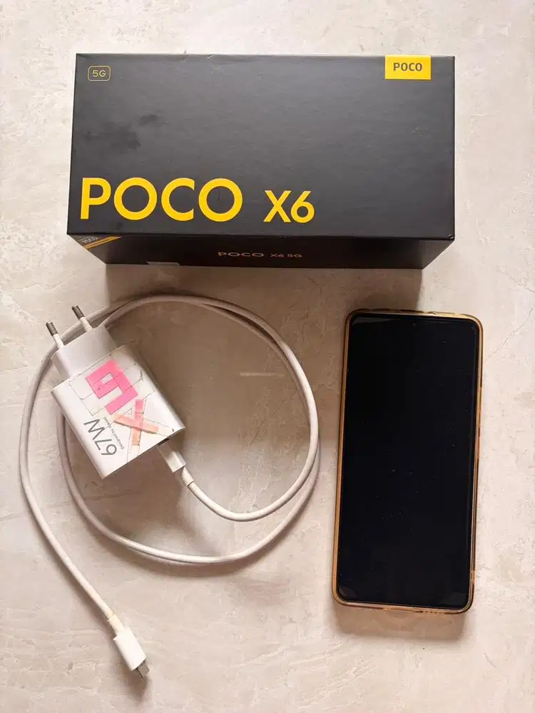 jual hp POCO X6 5G 12 GB 256 GB second