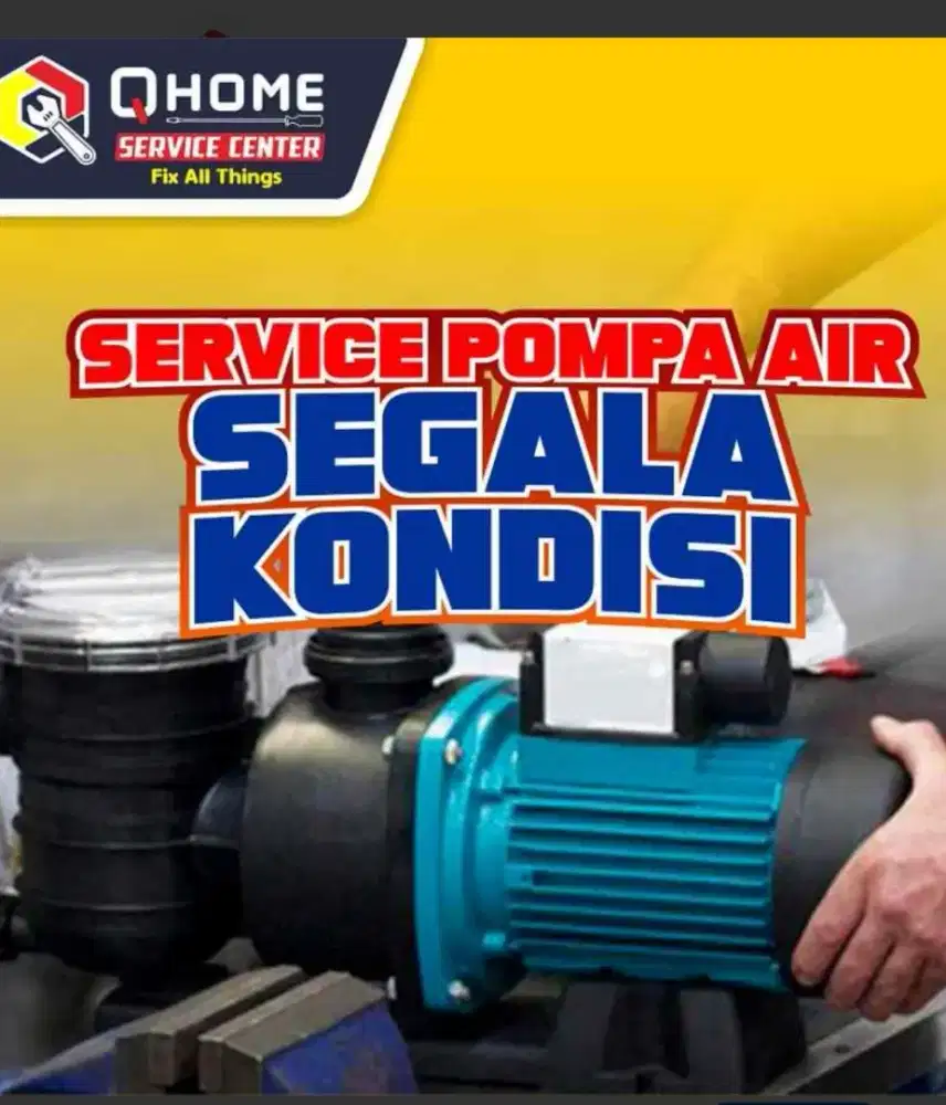 servis kulkas, servis pompa air, servis mesin cuci