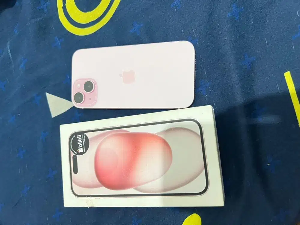 iphone 15 Pink 128 Garansi Resmi GDN ON