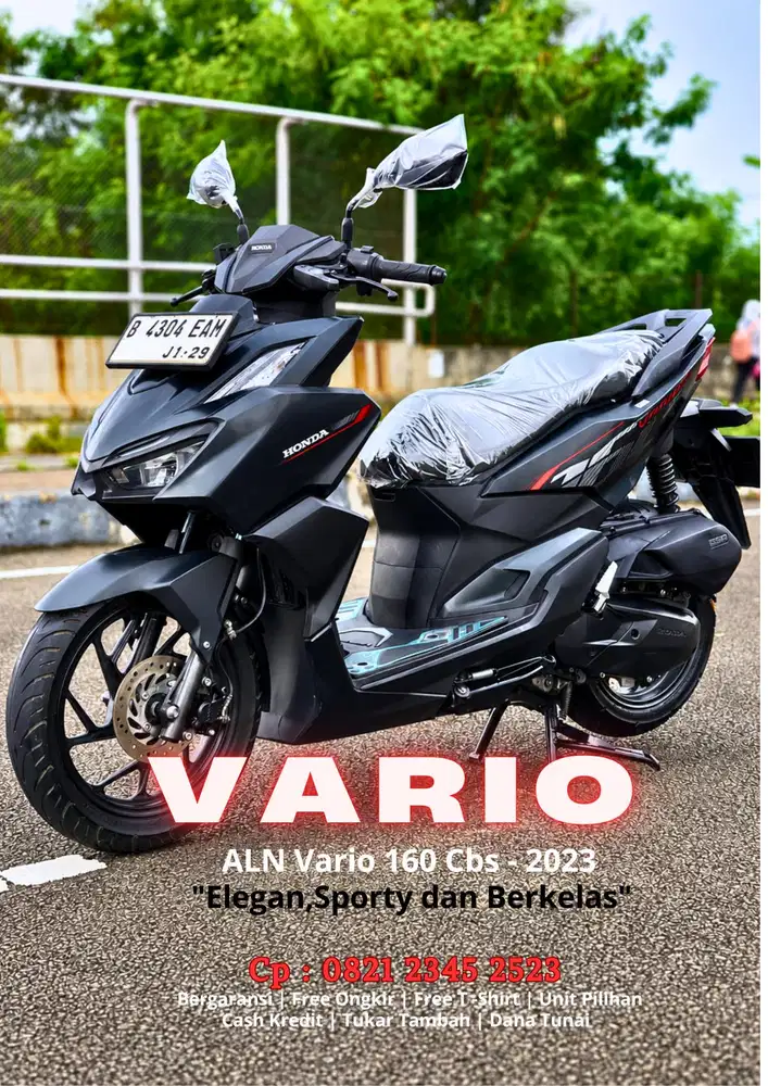 [DP 500 AJA] VARIO 160 CBS 2023 BERGARANSI
