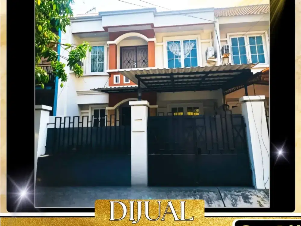 DIJUAL MURAH RUMAH 2 LANTAI 7 X 15 DI DAAN MOGOT BARU JAKARTA BARAT