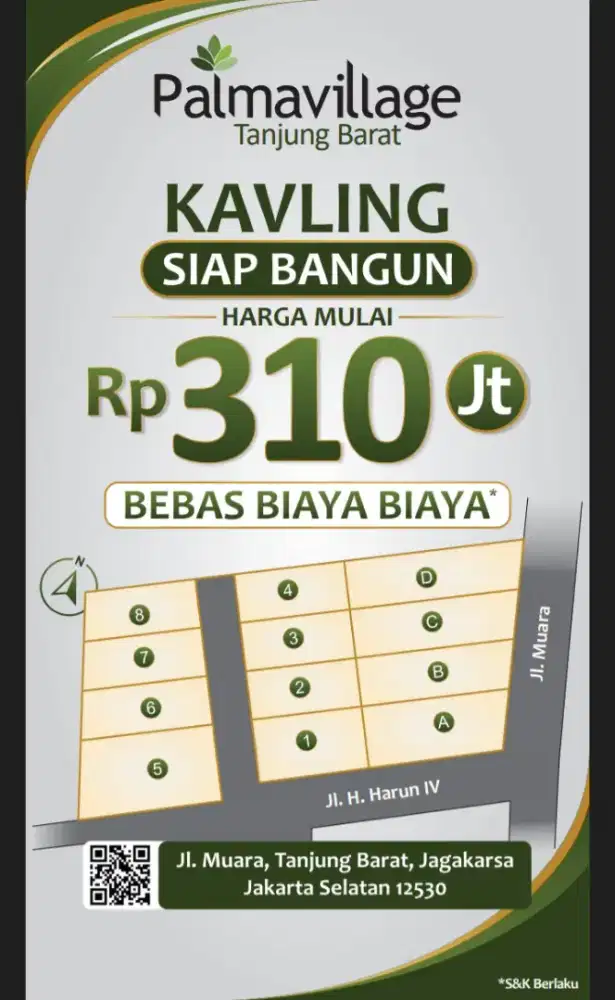 PALMA VILLAGE TANJUNG BARAT JAKSEL