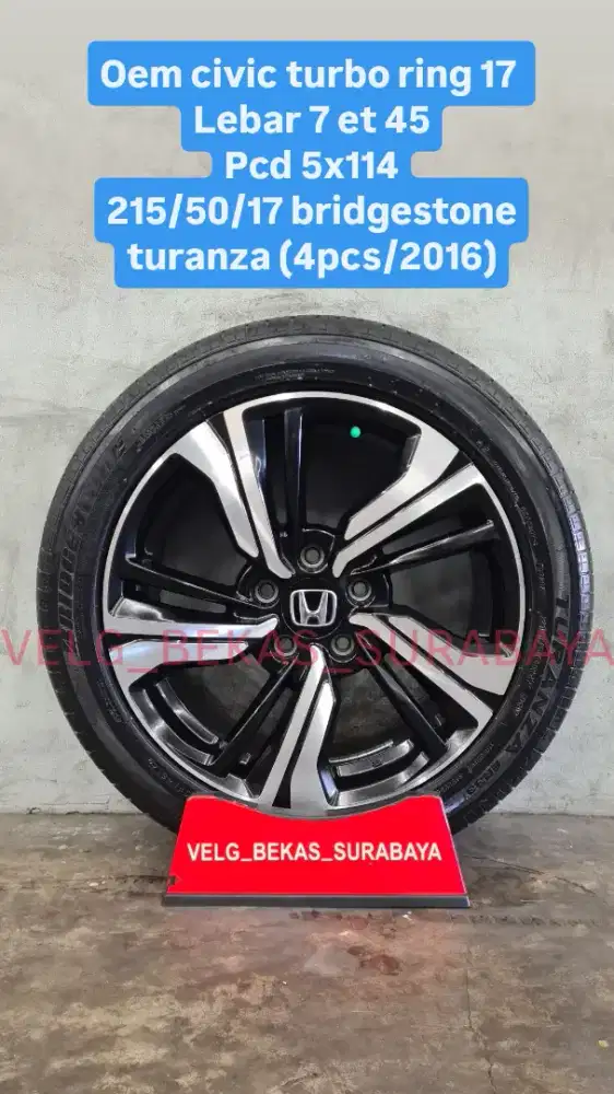 VELG Oem Civic Turbo r17