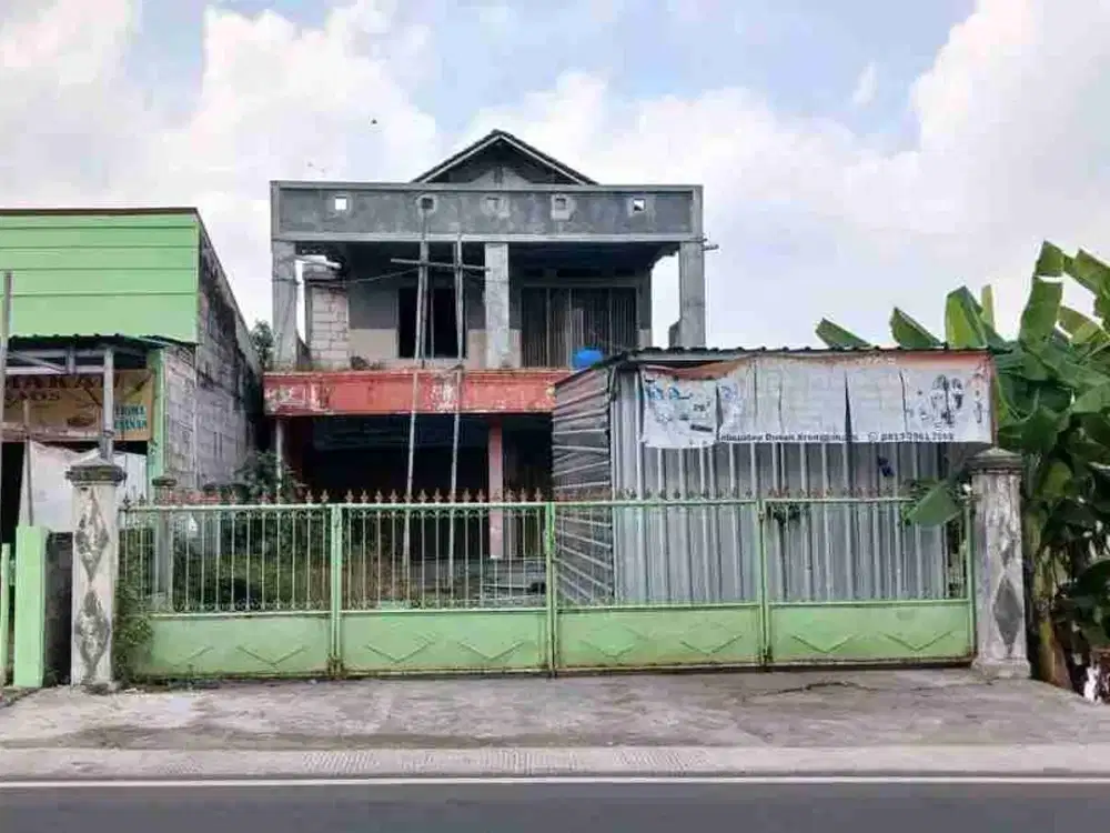 Dijual cepat Ruko dan Rumah tanah luas pinggir jalan kabupaten dekat RSA UGM