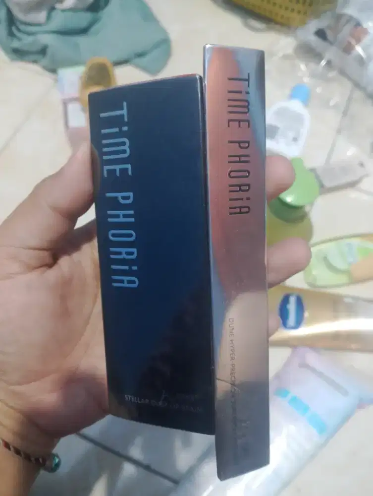 Lipstain Timephoria dan eyeliner