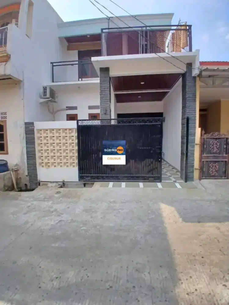 Rumah Dijual Full Furnished 2 Lantai di Kranggan Permai Baru Renovasi