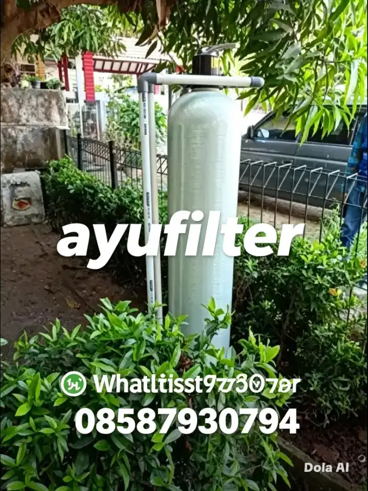 Sepaket filter air 1054 /dengan paket 2media