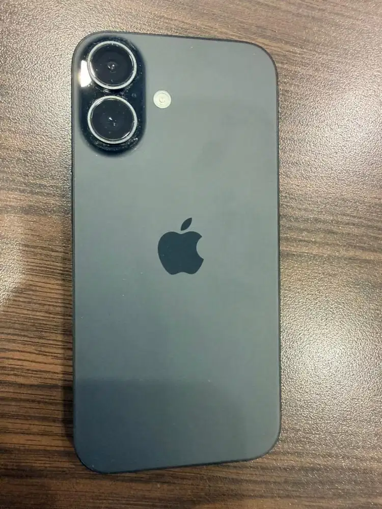 Dijual apple iphone 16 black basic 128gb mint resmi