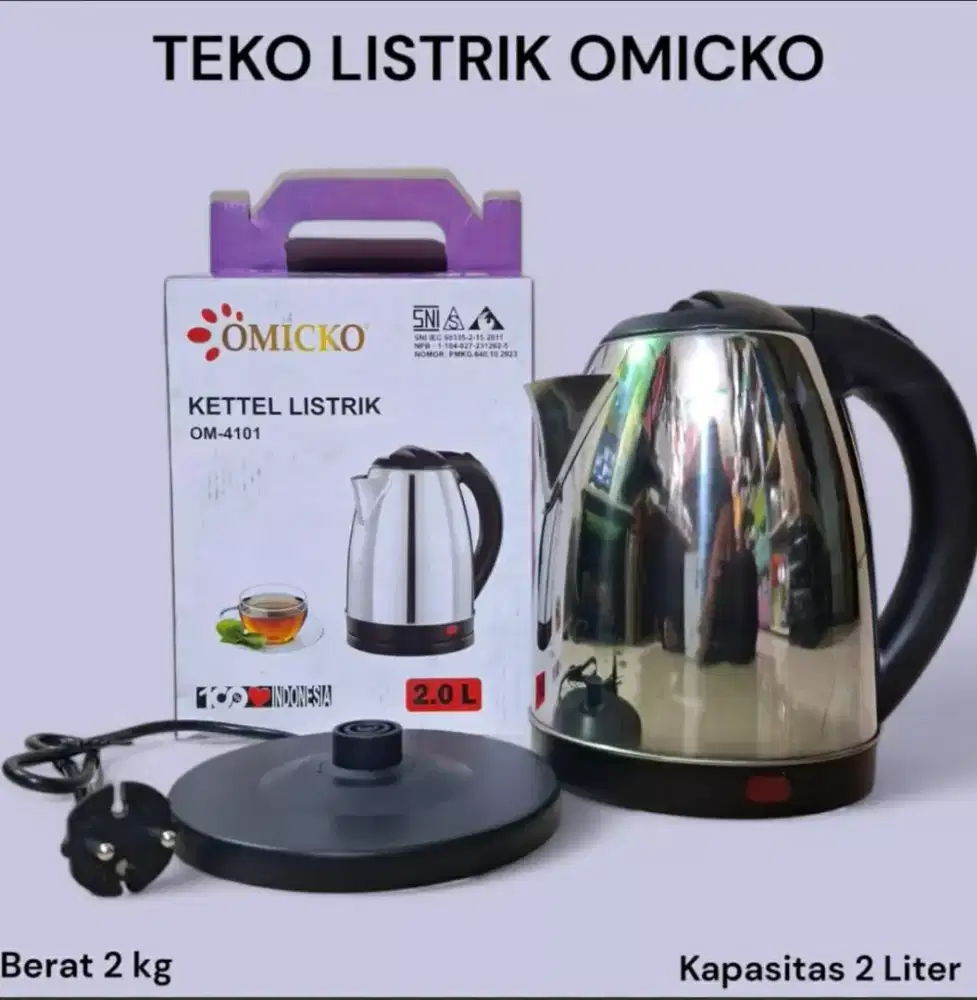 Teko listrik stainles