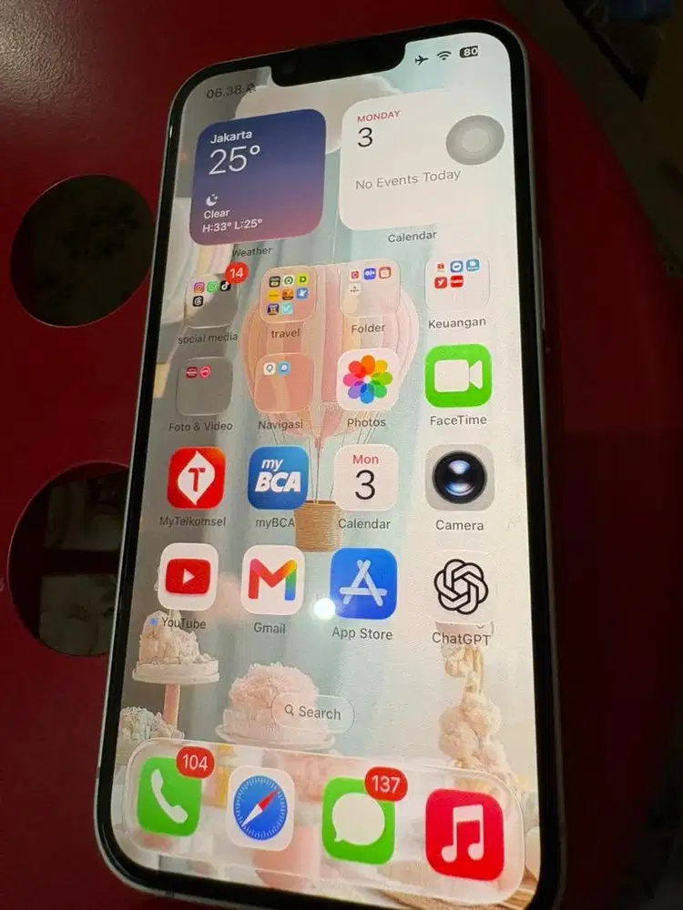 iPhone 16e 128GB Fullset Garansi Resmi iBox