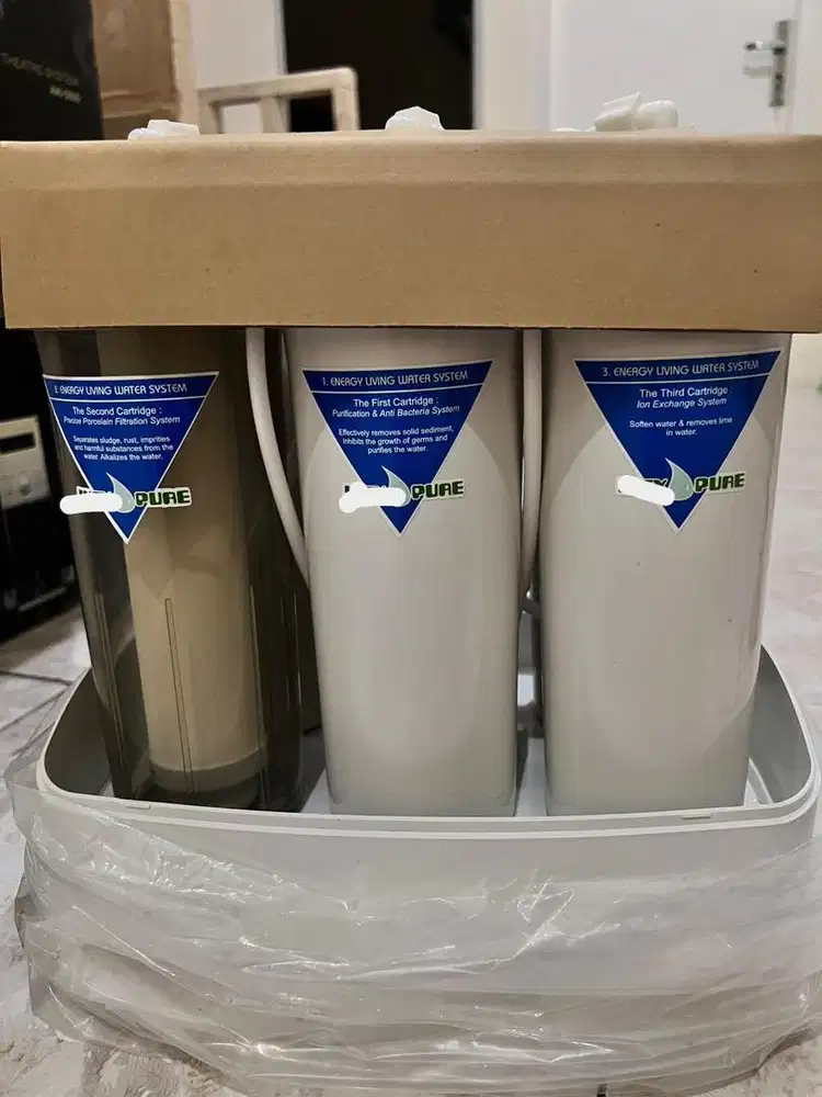 Filter air dari baru blm pernah dipakai