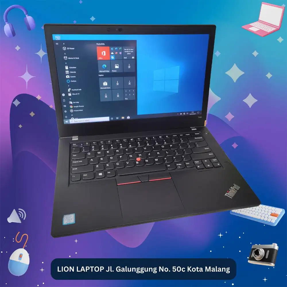 RAM 8GB Core i5 gen 8 Lenovo Thinkpad T480 [03|08]