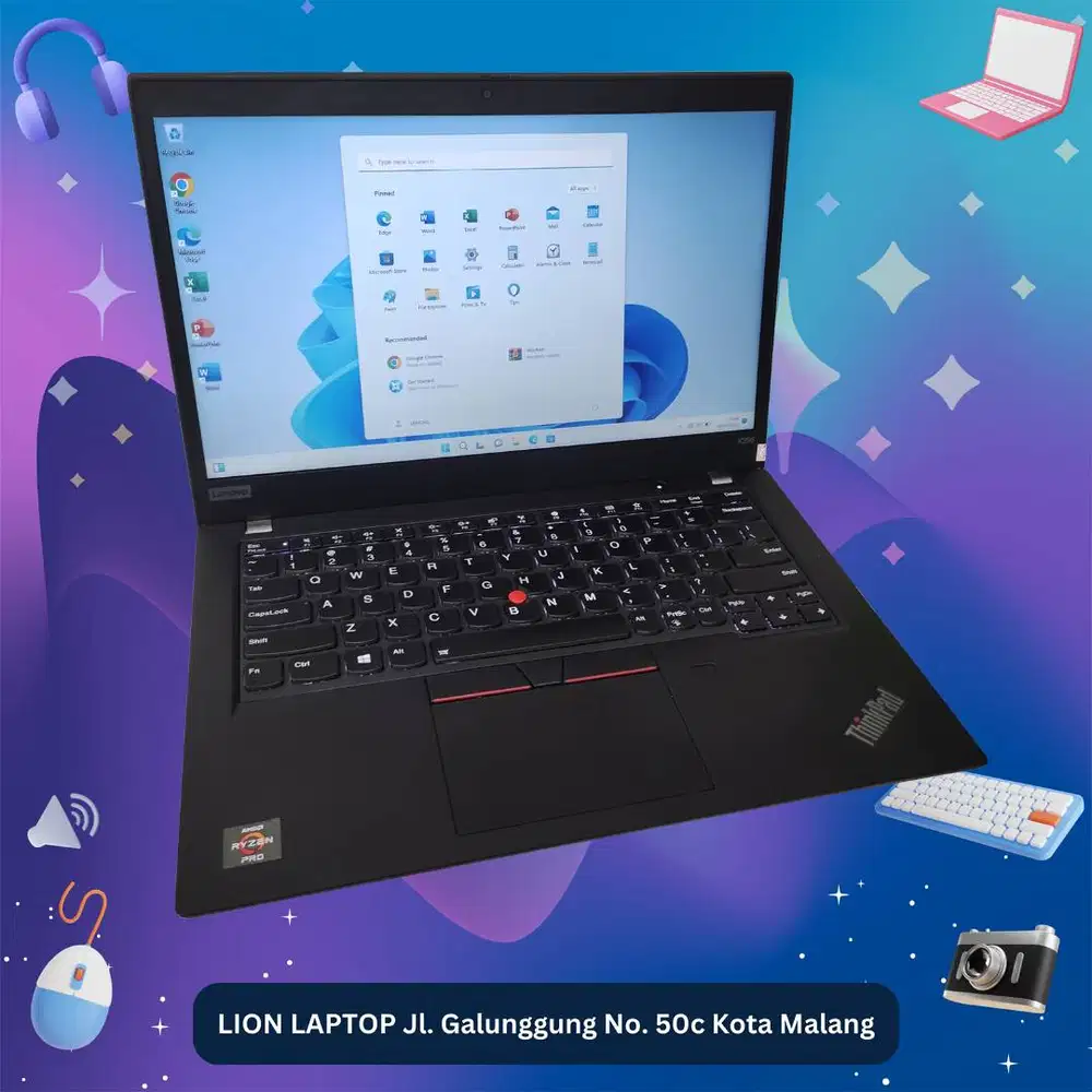 RAM 16GB AMD Ryzen 7 Pro-3700U Lenovo Thinkpad X395 [03|08]