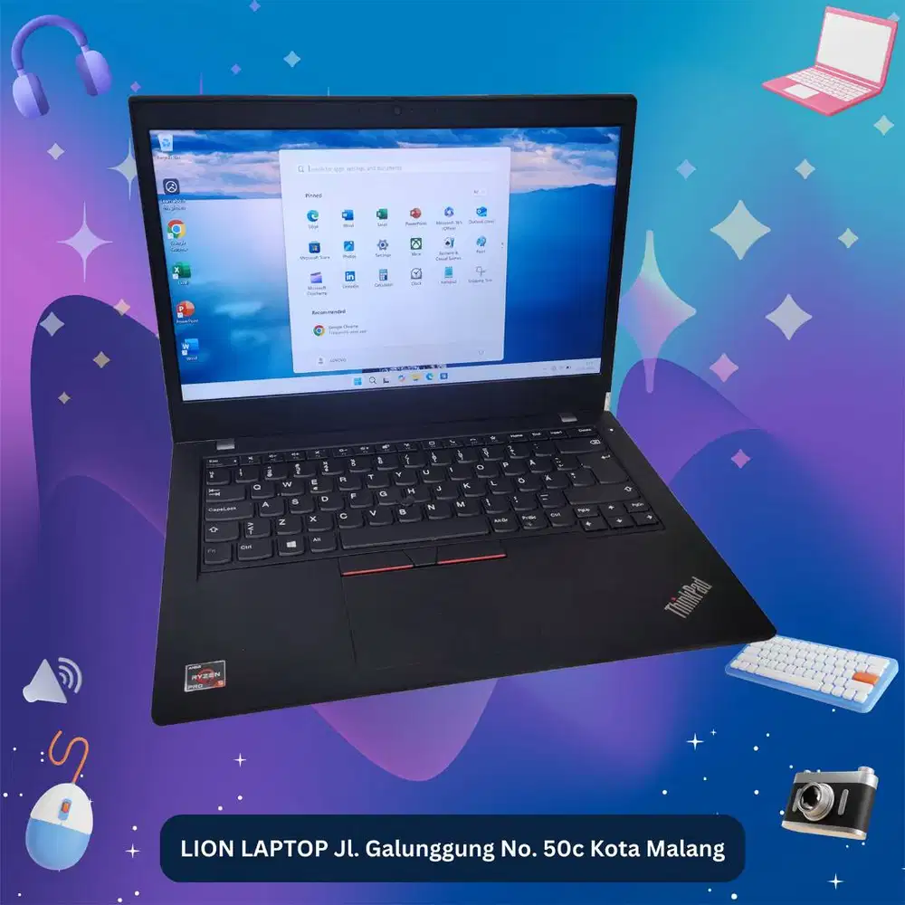 Gaming/Editing AMD Ryzen 5 PRO 8/256 MULUS Lenovo Thinkpad L14 [03|08]