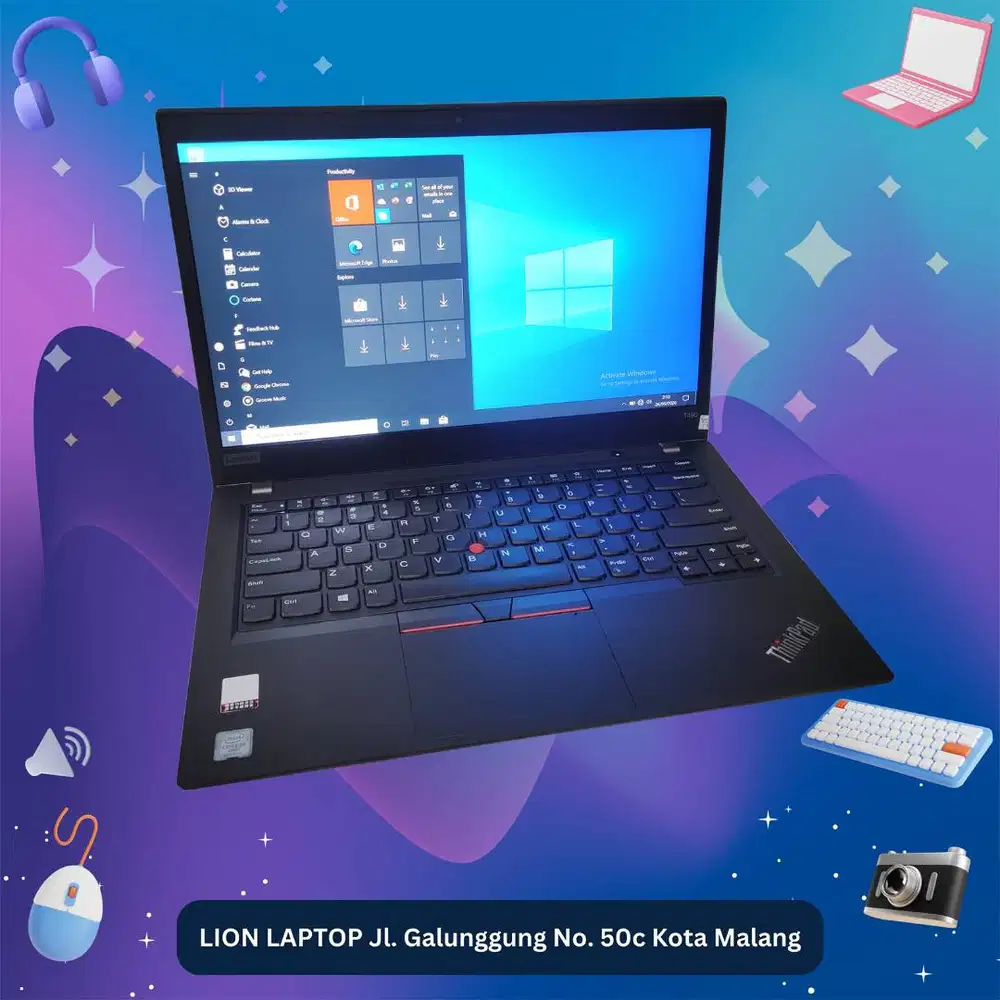 Core i7 gen 8 RAM 8GB SSD 256 Lenovo Thinkpad T490 [03|08]