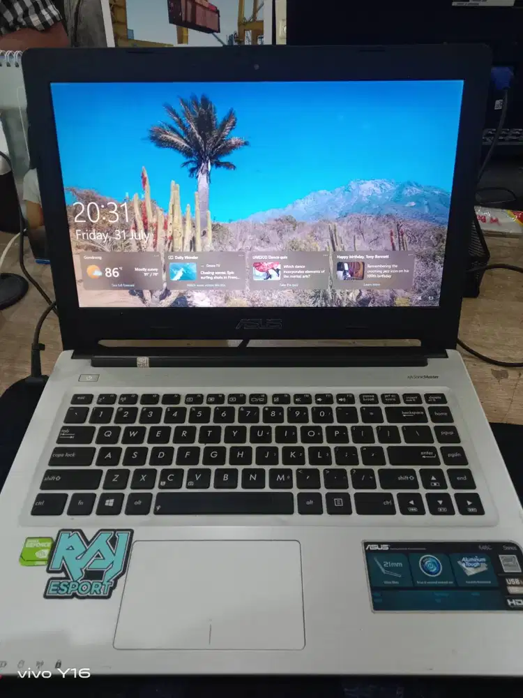 Laptop asus A46C