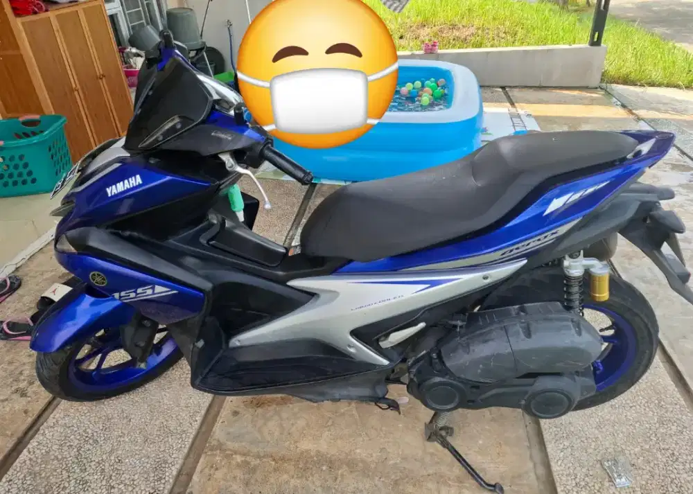 Jual Yamaha Aerox Biru 2016