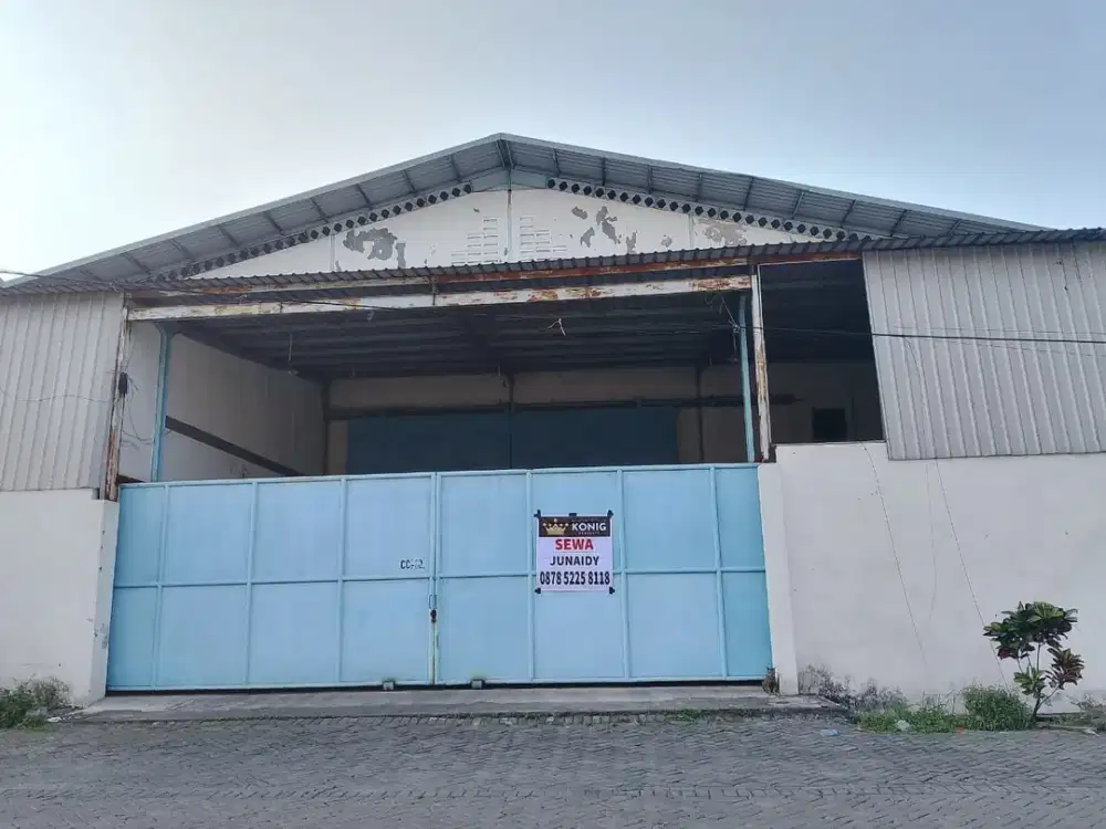 Margomulyo Surimulia Gudang Siap Pakai. Lantai Cor Beton.