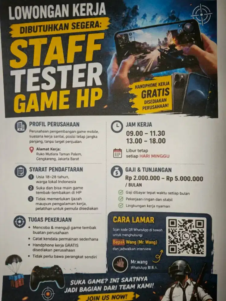 Di butuhkan Gamer fps untuk farming item