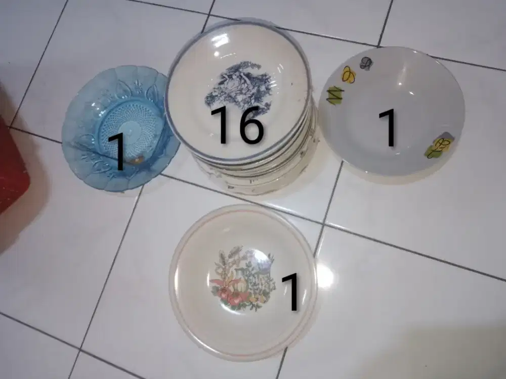 piring bekas layak pakai