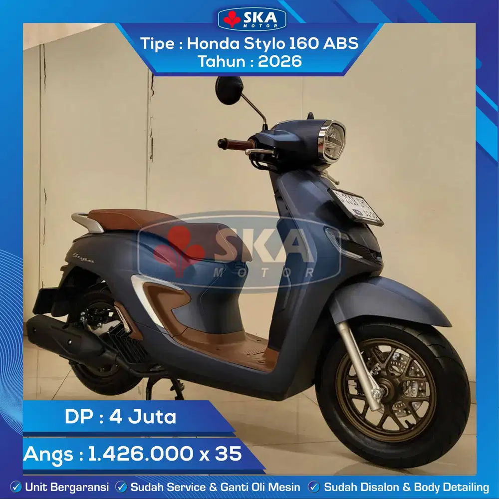 Honda Stylo 160 ABS Tahun 2026