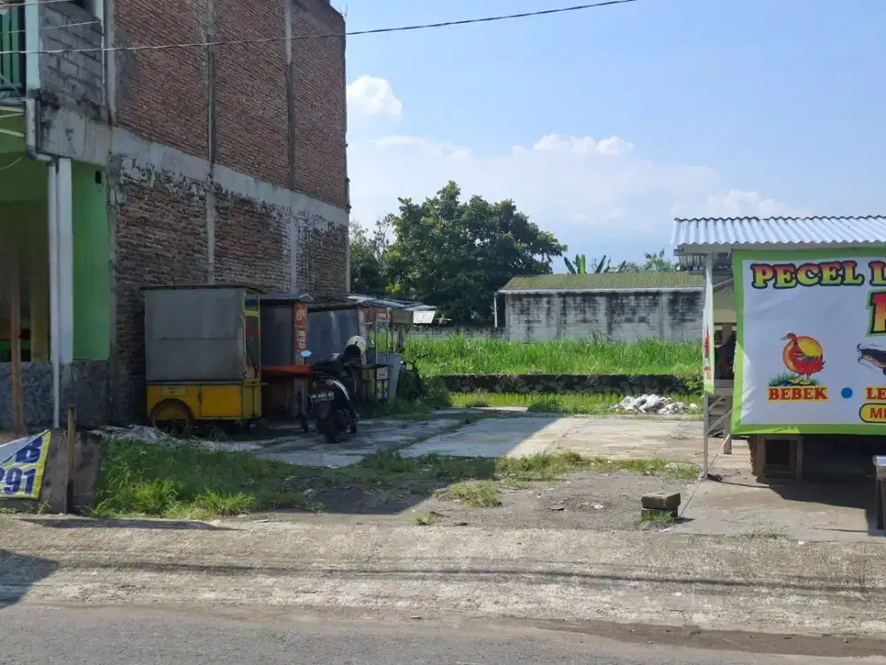 Tanah Pekarangan Strategis Dekat Stadion Maguwoharjo Depok Sleman