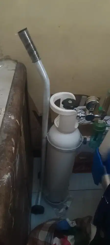 Tabung oksigen komplit baru