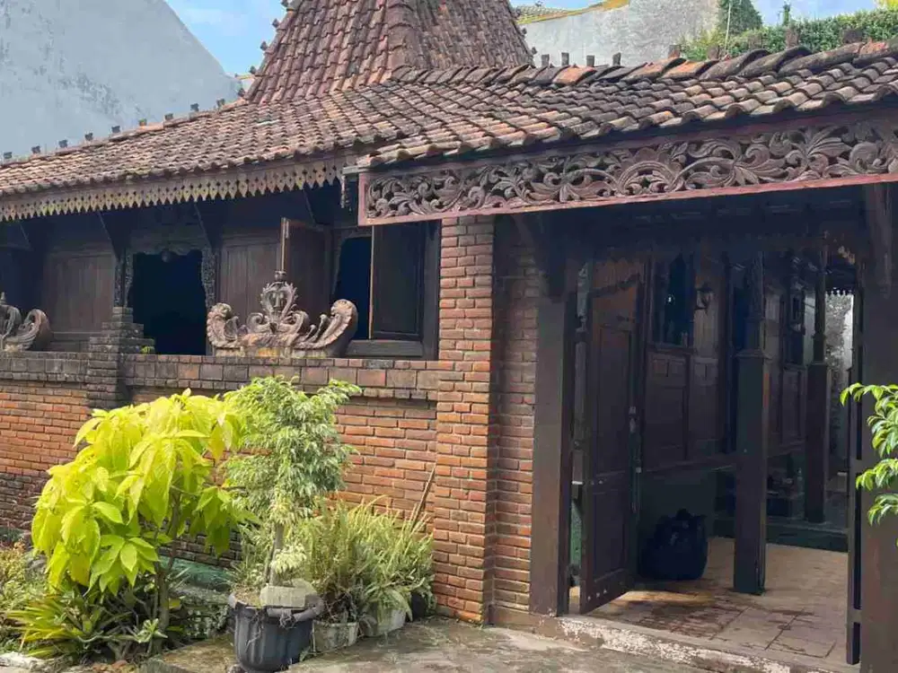 Rumah Joglo di Jl Sinar Mustika, Sinar Waluyo Kedungmundu Tembalang