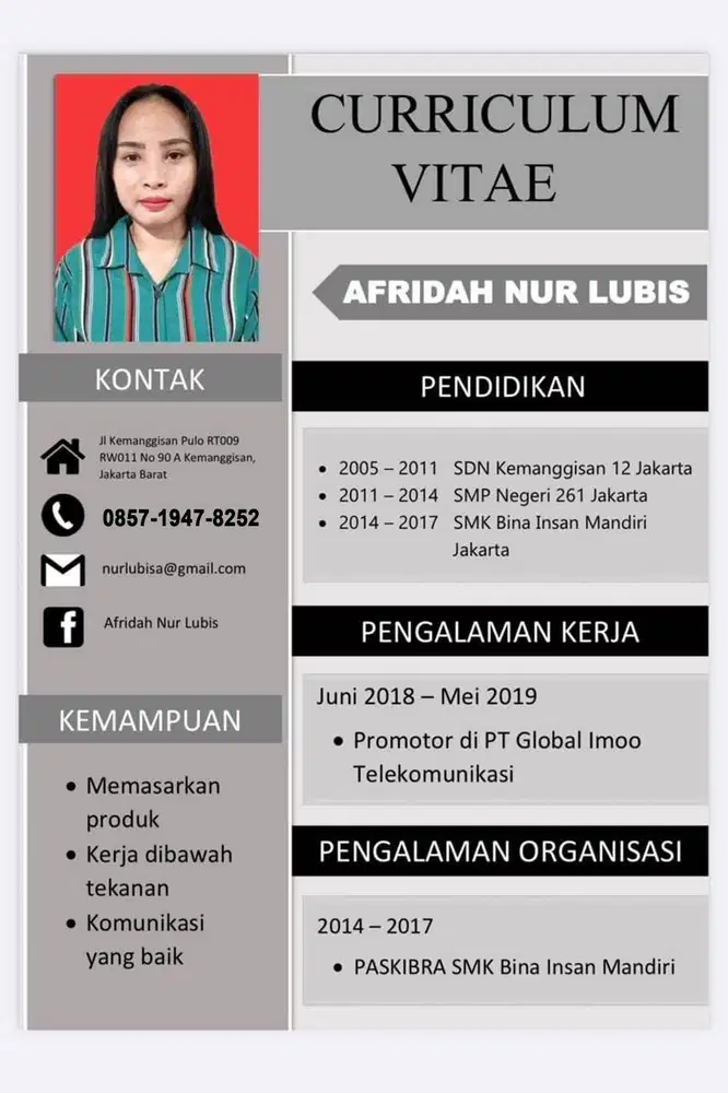 Cari pekerjaan spg atau jaga toko