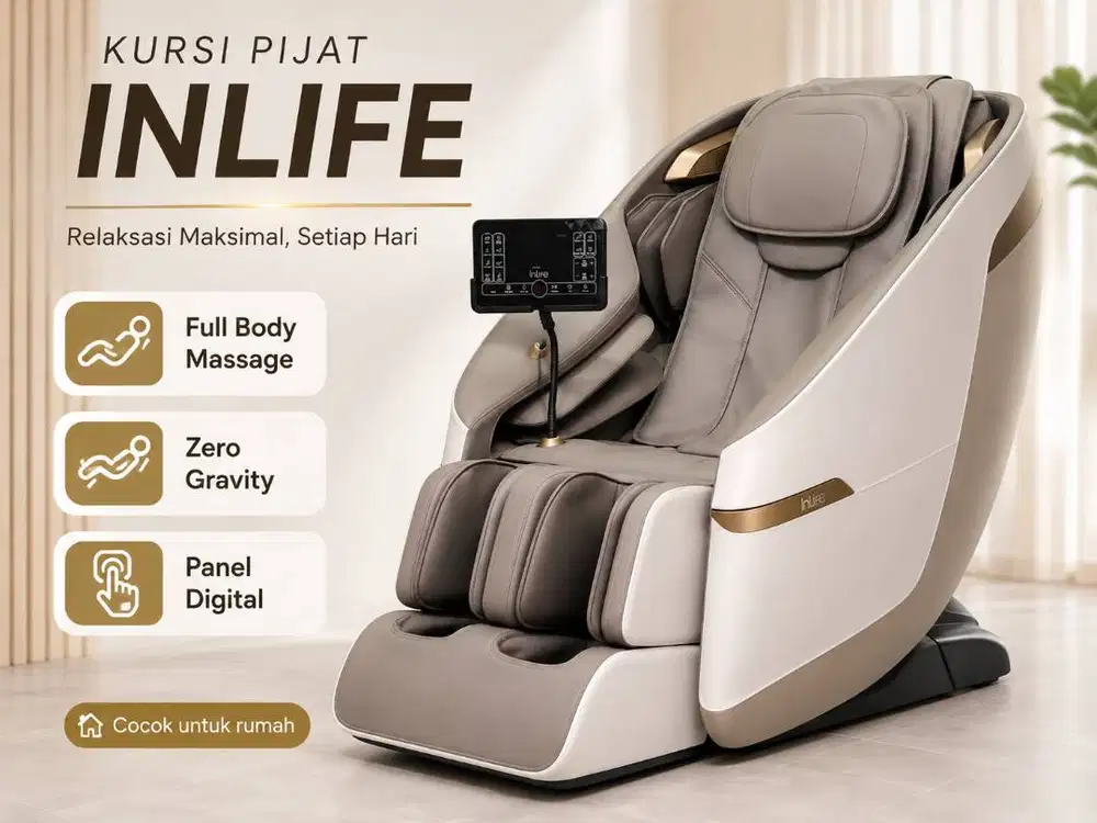 Jual Cepat Kursi Pijat InLife Full Body – Zero Gravity