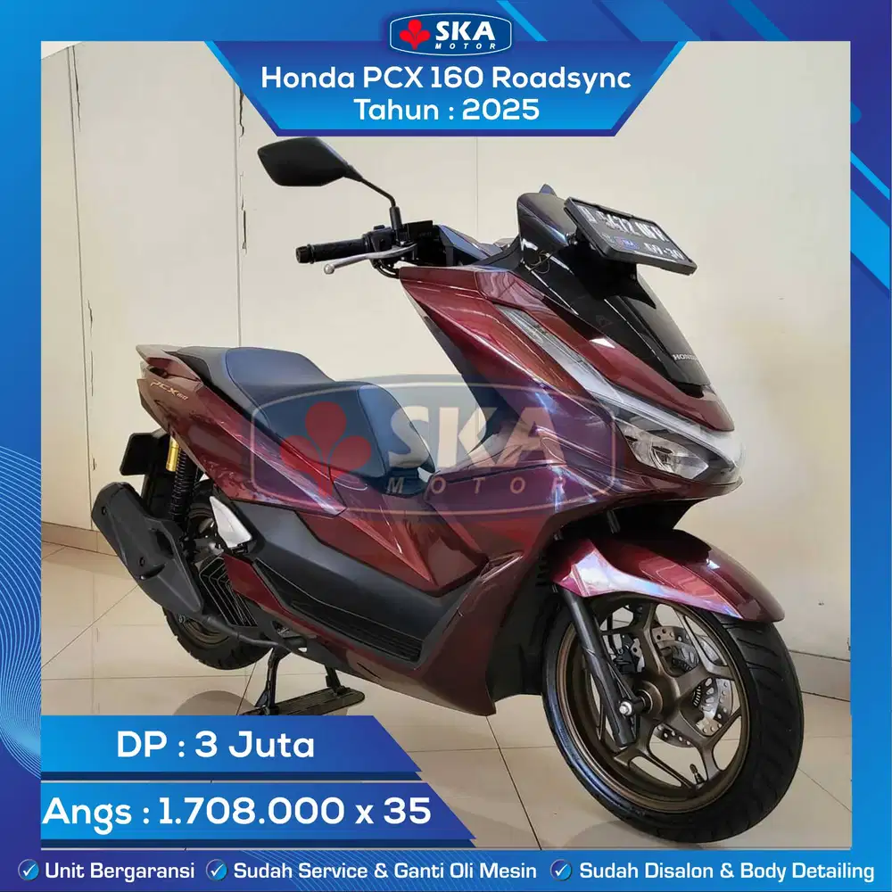 Honda PCX 160 RoadSync Tahun 2025