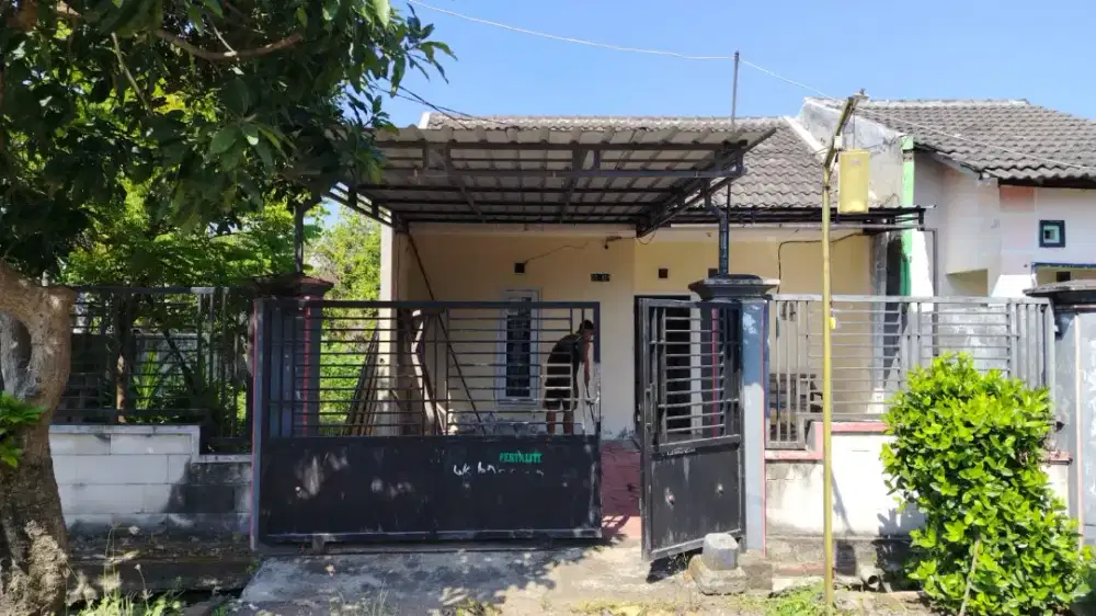 Dijual rumah dengan halaman kebun yg luas