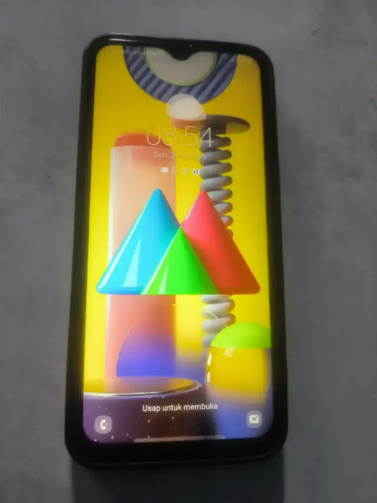 Jual cepat samsung M31 Ram 6/128 cuma hp aja, ada minus minusnya