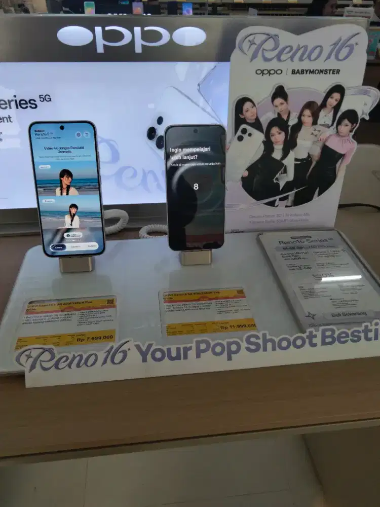 OPPO RENO 16 BISA CICILAN PAKAI HOMECREDIT