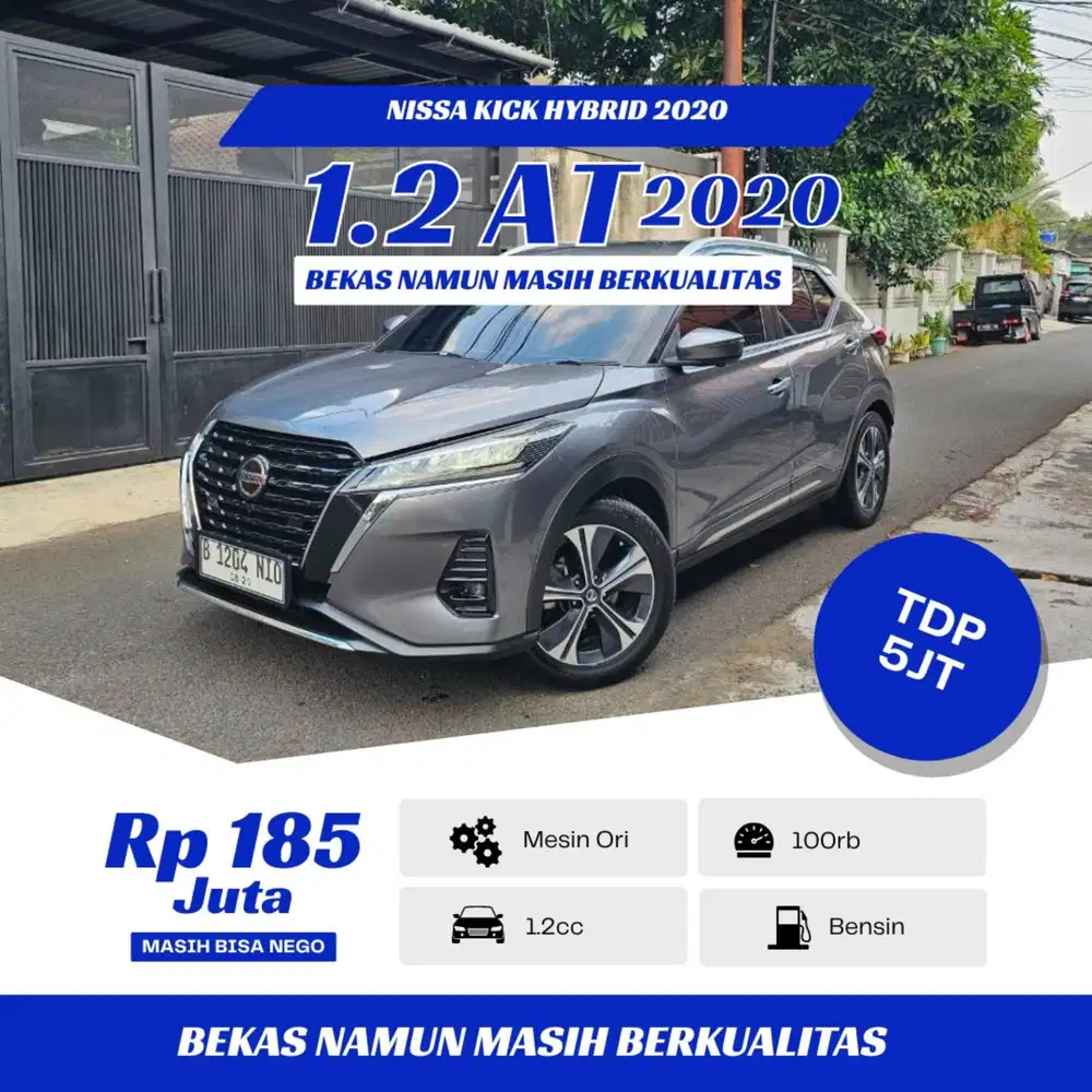 TDP 5 JUTA * NISSAN KICKS HYB 2020 *