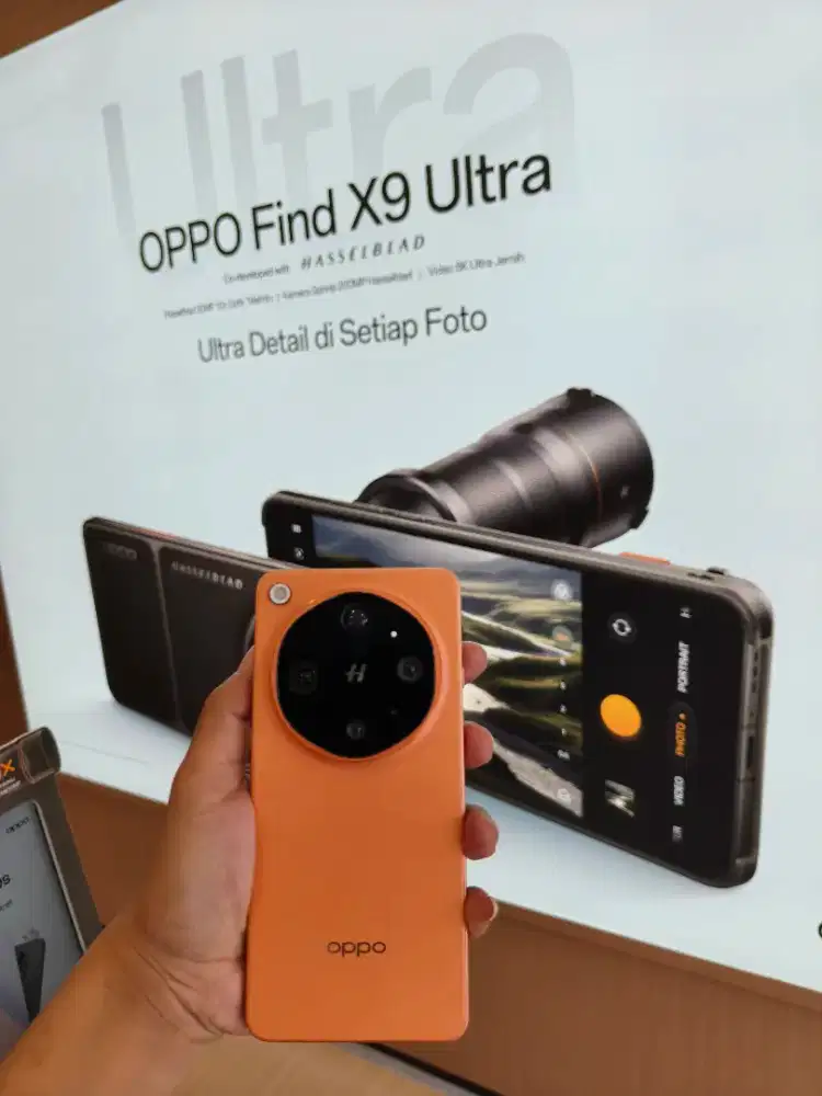 Diijual Oppo Find X9 Ultra Canyon Orange Resmi Indonesia