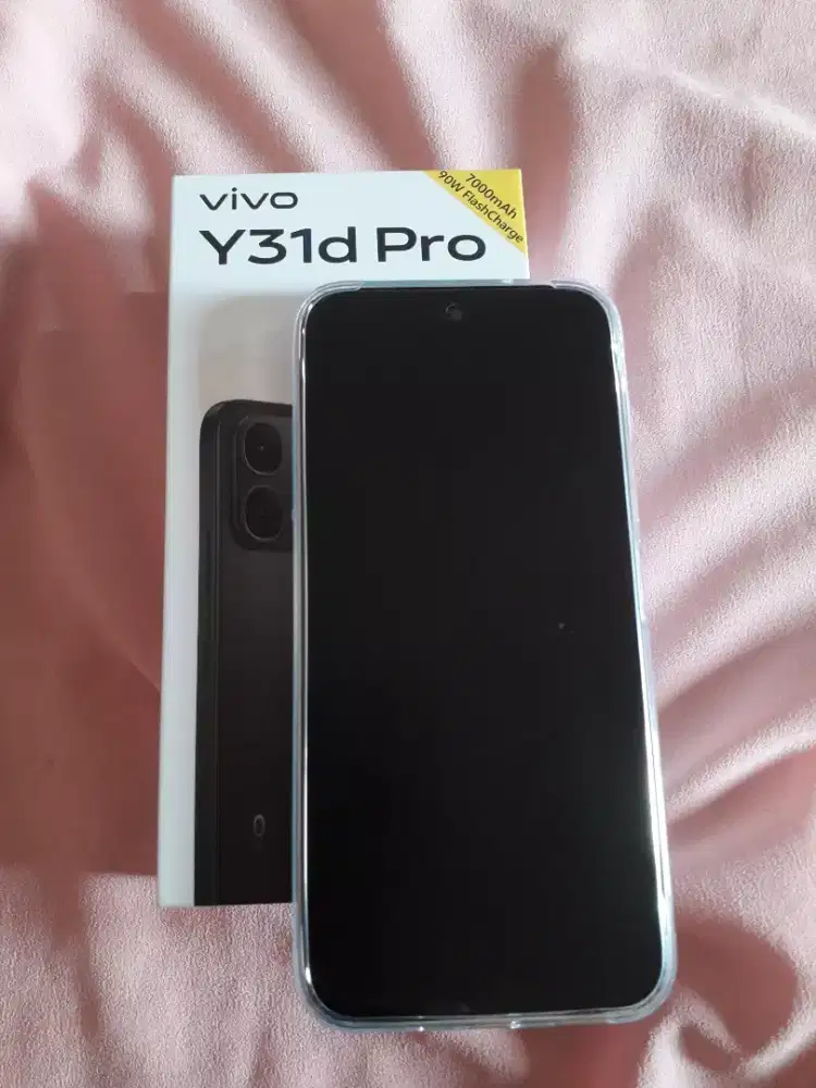 Vivo Y31d Pro Like New Fullset mulus 100% dengan baterai jumbo