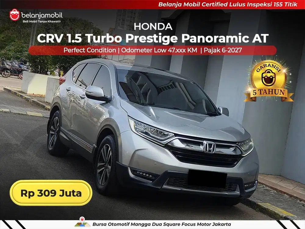 [ GARANSI 5TH ] Honda CRV CR-V CR V 1.5 Turbo Prestige 2019/2020