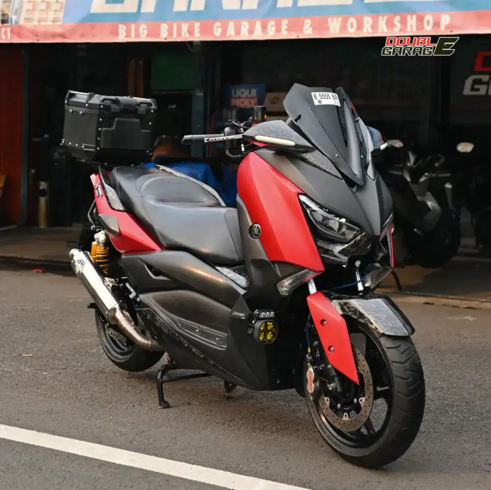 YAMAHA XMAX MERAH 300cc  2018 FULL SPEK HEDON