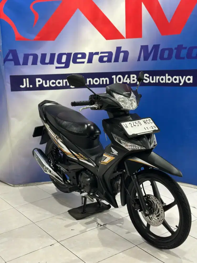 low km Honda Supra X 125 Fi Cw Tahun 2024